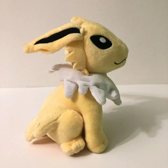 Takara Tomy Jolteon Pokemon Plush  Stuffed Animal Doll Toy Nintendo - Picture 5 of 16